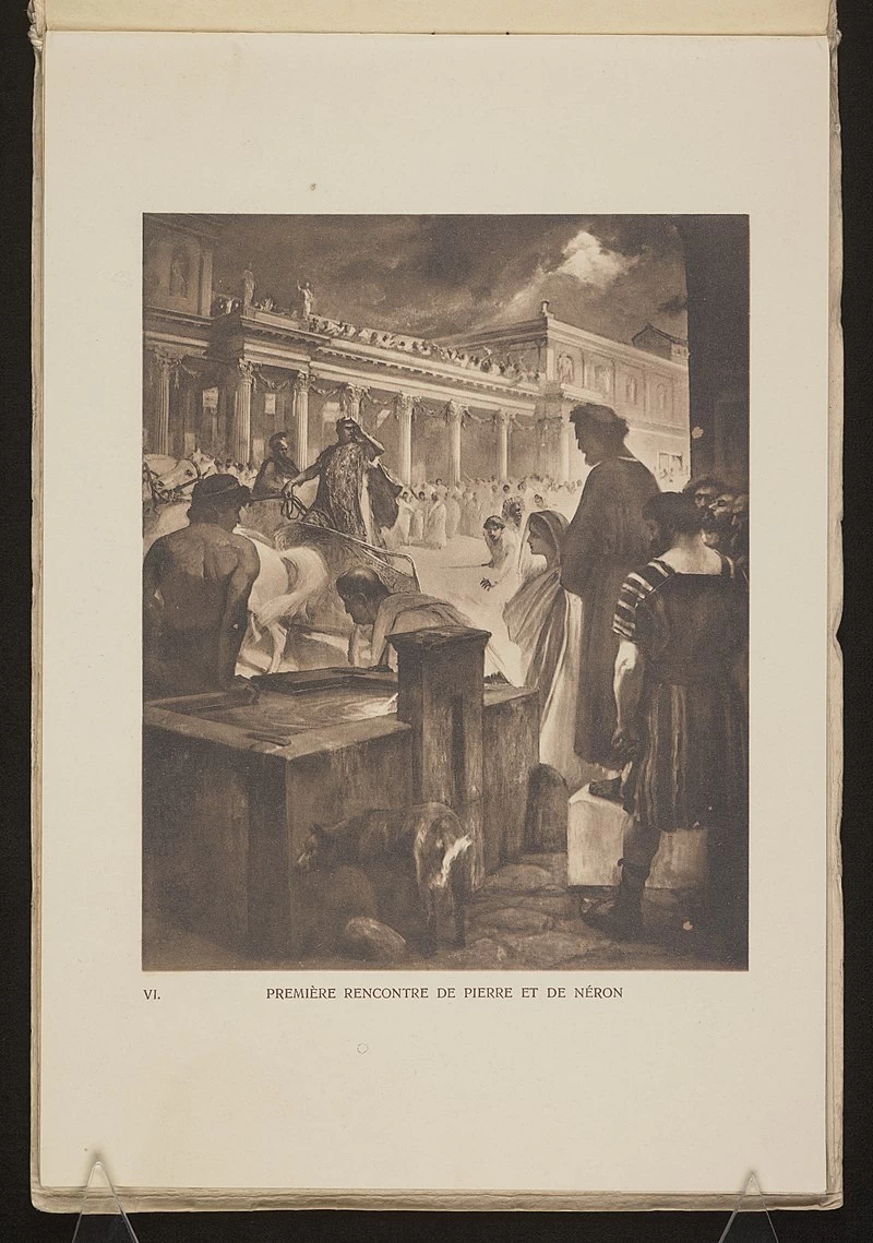 Quo Vadis - il libro illustrato, Museo Quo Vadis, Villa Certosella, Capri, 1922